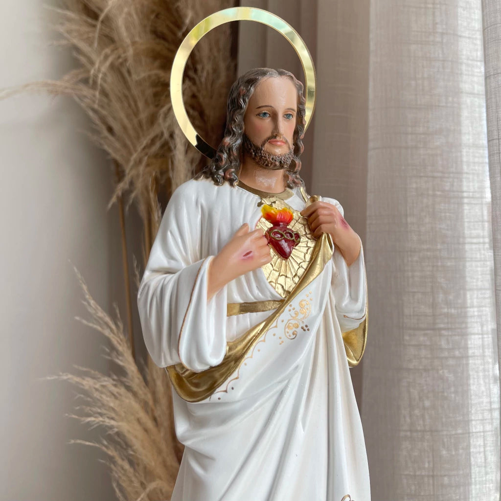 Sagrado Coração de Jesus - Branco