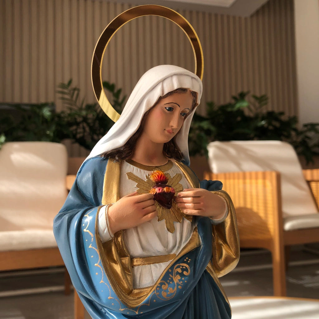 Imaculado Coração de Maria - Azul