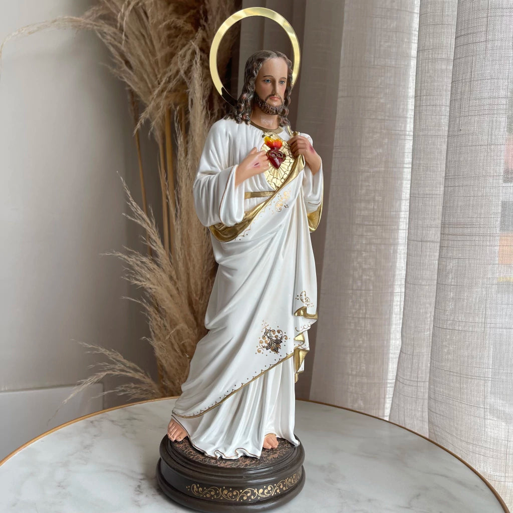 Sagrado Coração de Jesus - Branco