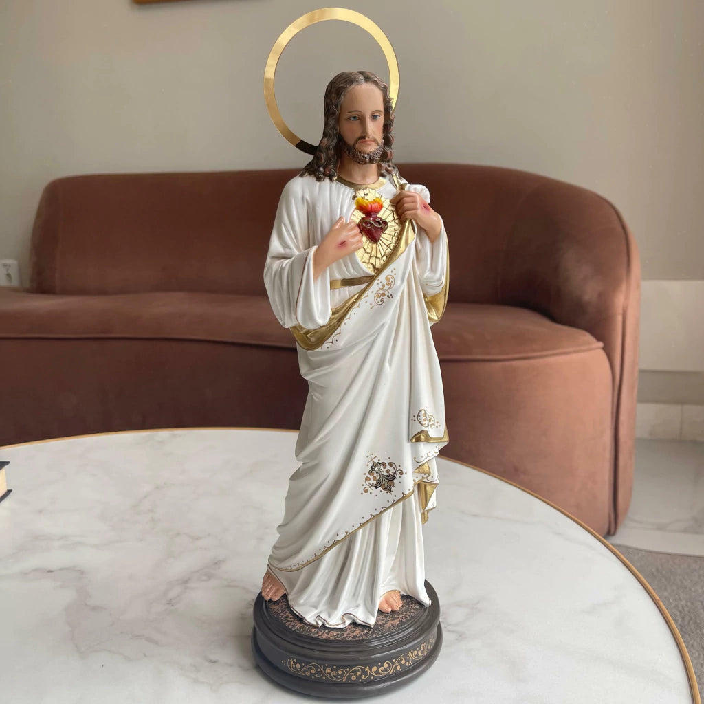 Sagrado Coração de Jesus - Branco