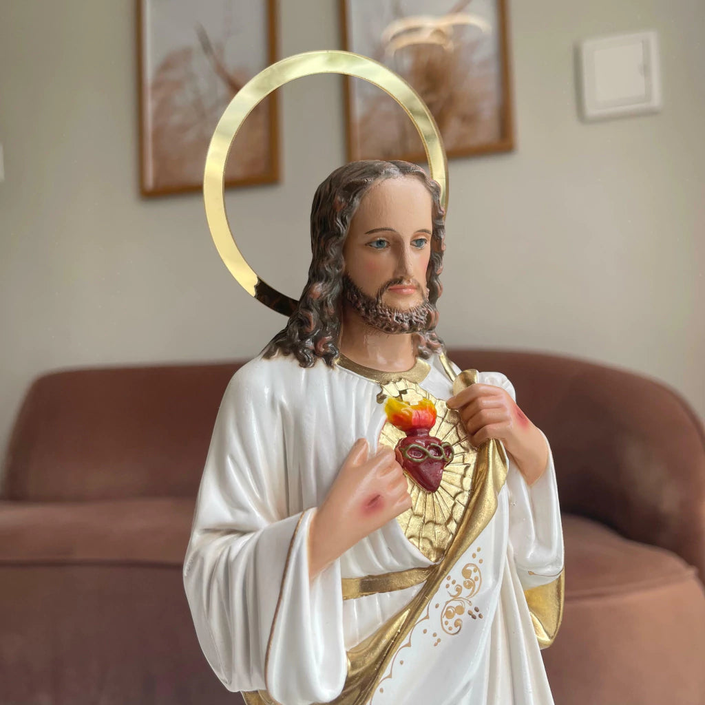 Sagrado Coração de Jesus - Branco