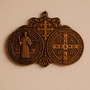 Medalha de São Bento - 15x10cm (Parede)